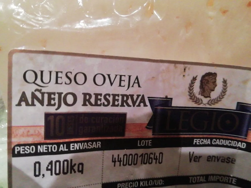 Queso Oveja Añejo Reserva