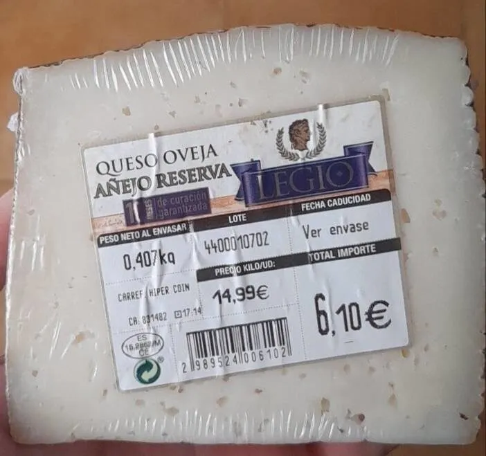 Queso oveja añejo reserva