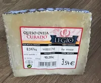 Queso oveja curado