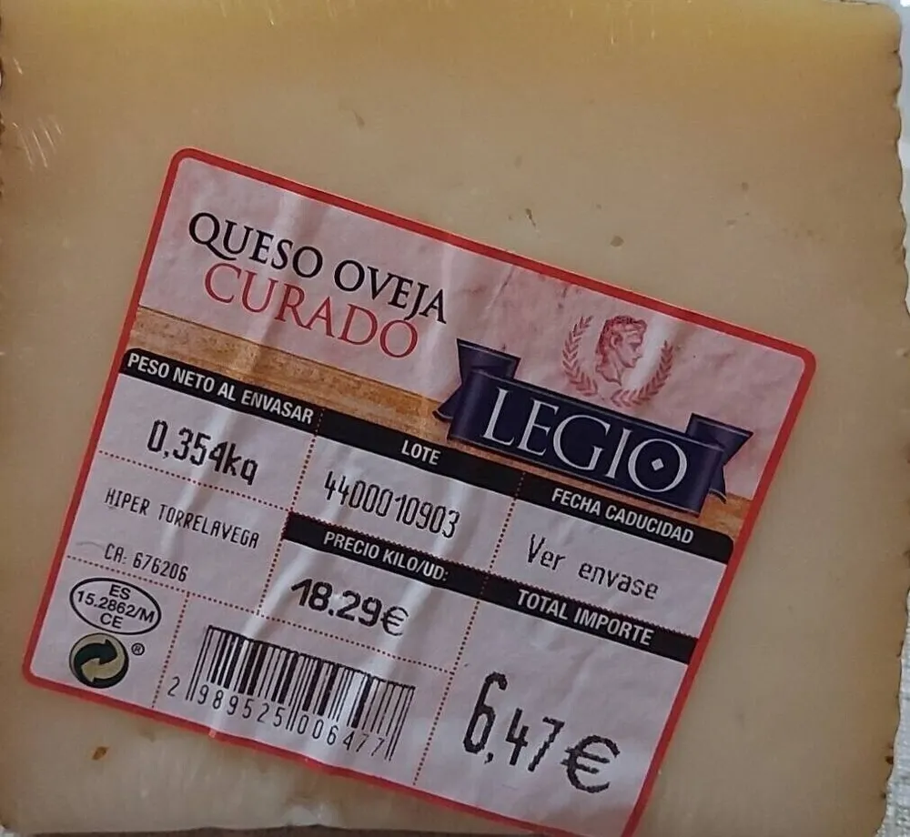 Queso Oveja Curado