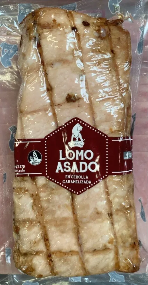 Lomo asado en cebolla caramelizada