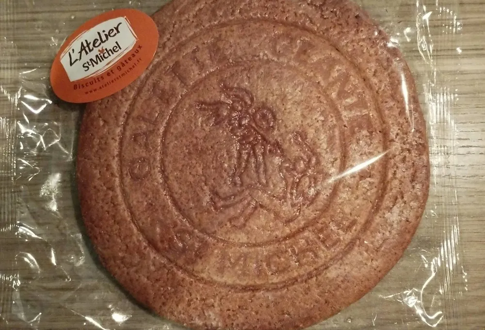 Galette géante de Noël spéculoos