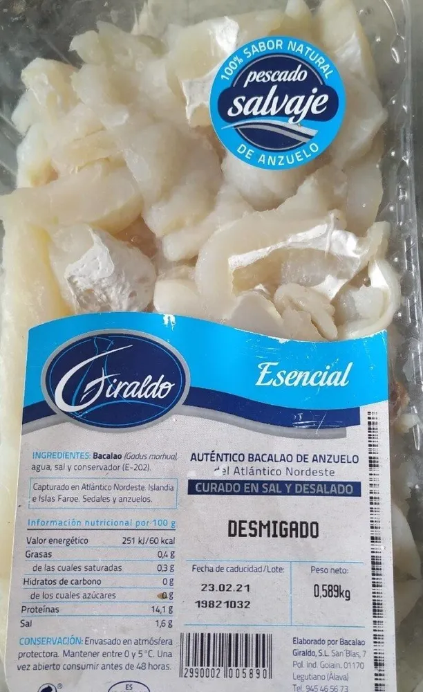 Bacalao de anzuelo