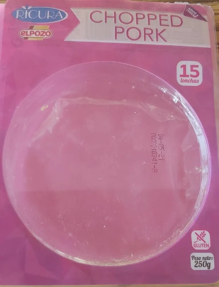 Chopped pork