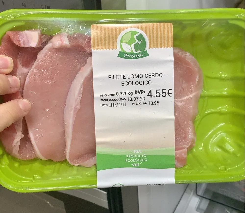 Filete lomo cerdo ecológico