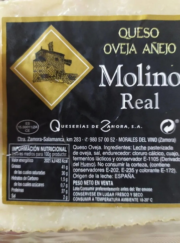 Molino Real Queso de Oveja