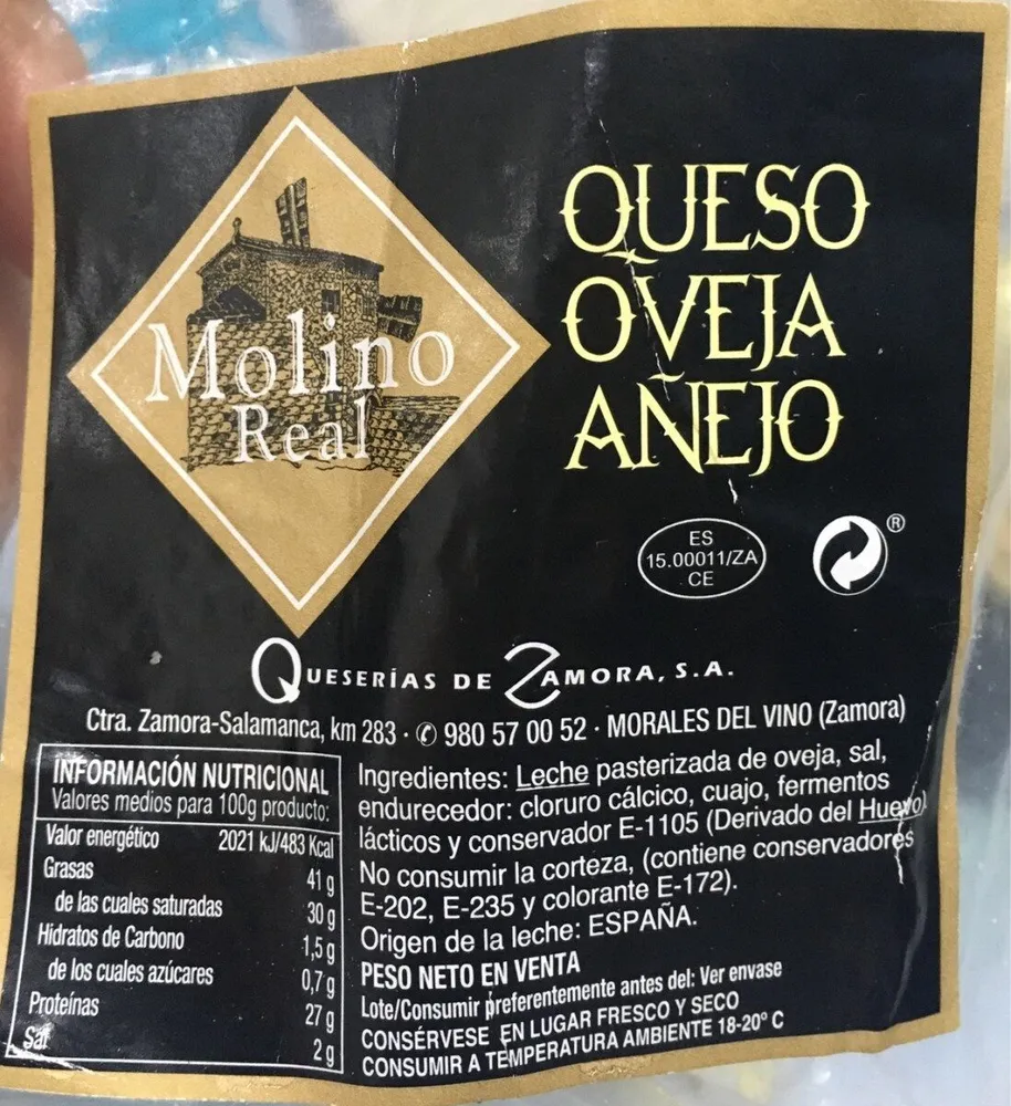 Queso Oveja Añejo