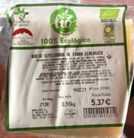 Queso semicurado de cabra ecológico