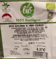 Queso semicurado de cabra