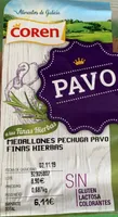 Medallones oechuga pavo finas hiervas