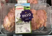 Medallones de pechuga de pavo finas hierbas