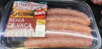 Salchichas de vaca