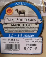 Queso manchego paraje sotuelamos