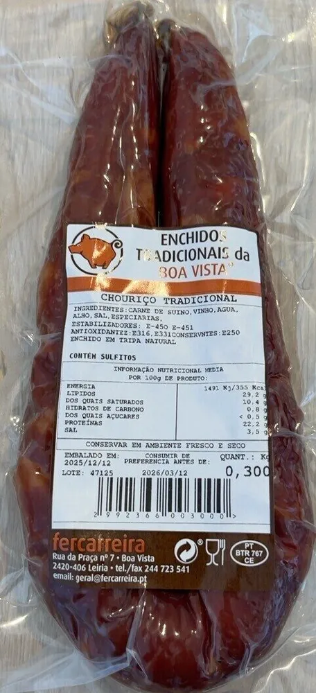 Enchidos Tradicionais da Boa Vista