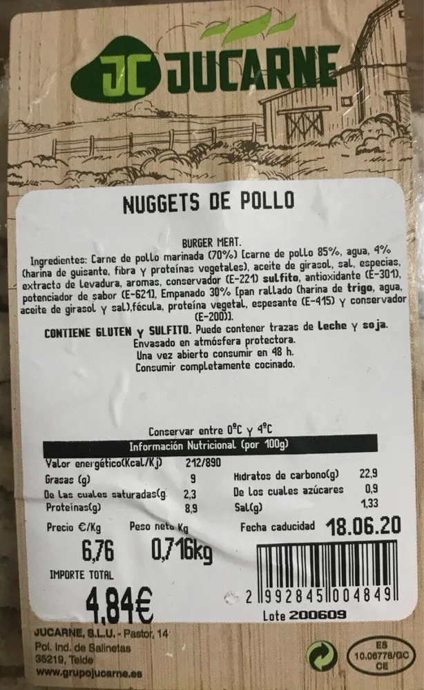 Nuggets de Pollo