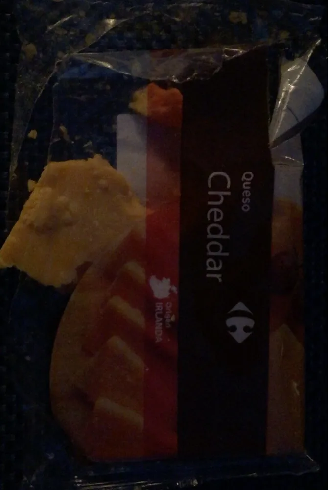 Queso cheddar