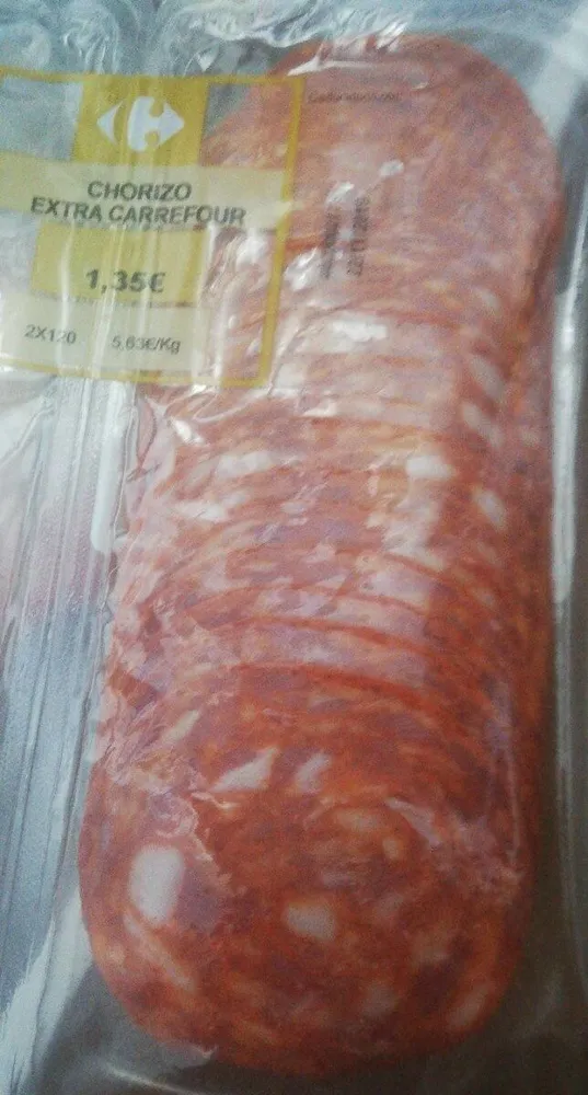 Chorizo extra carrefour