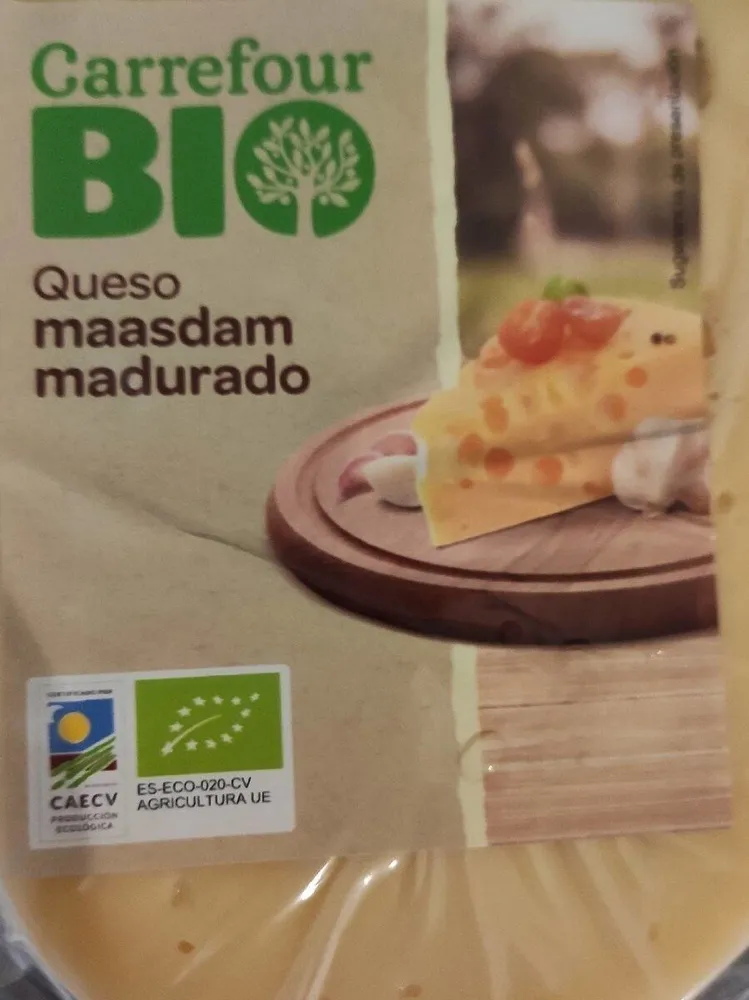 Queso maasdam madurado