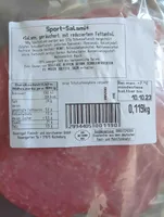 Sport-Salami fettreduziert
