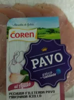 Pechuga pavo marinada ajillo