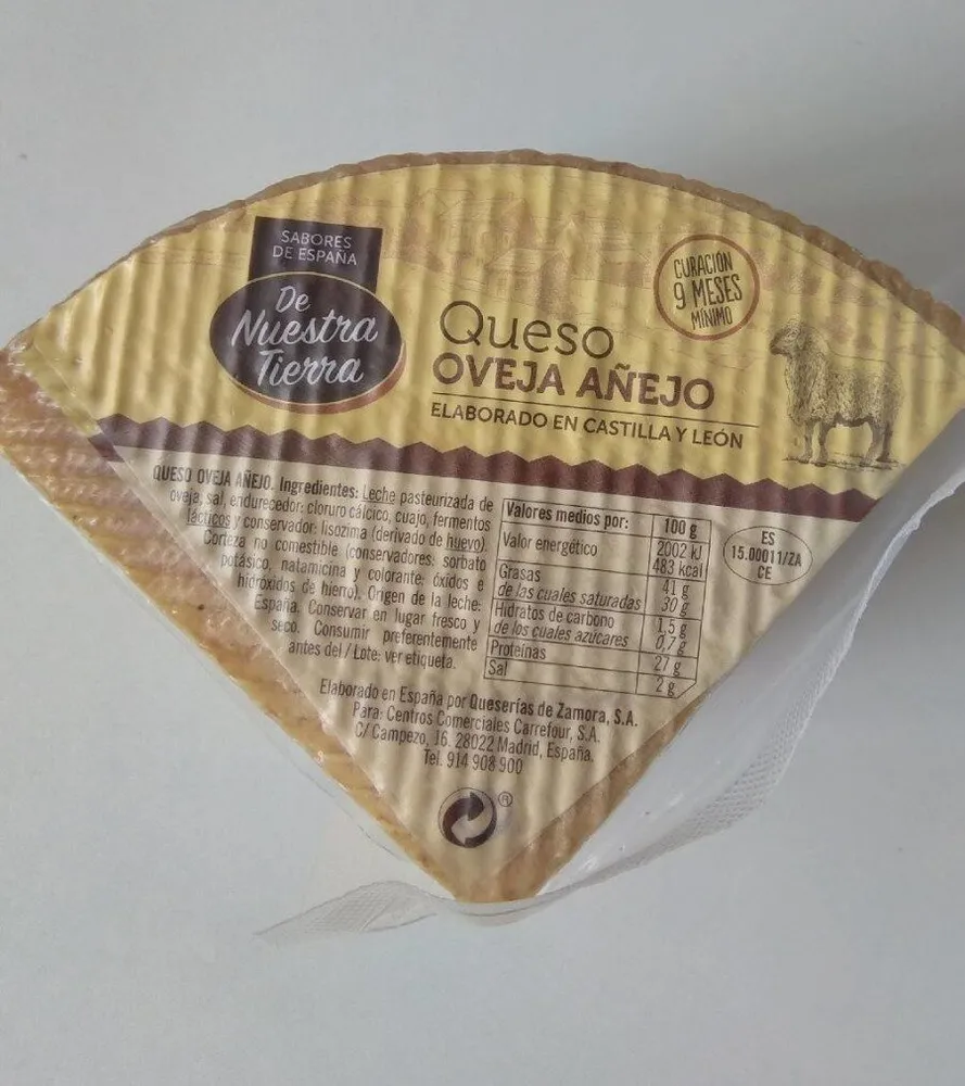 Queso oveja añejo