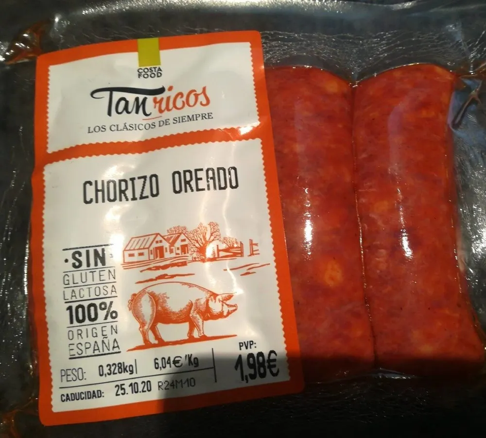 Chorizo oreado