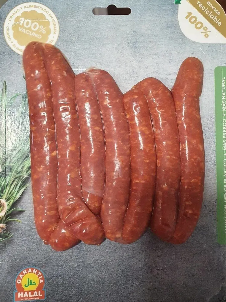 Salchichas merguez HALAL