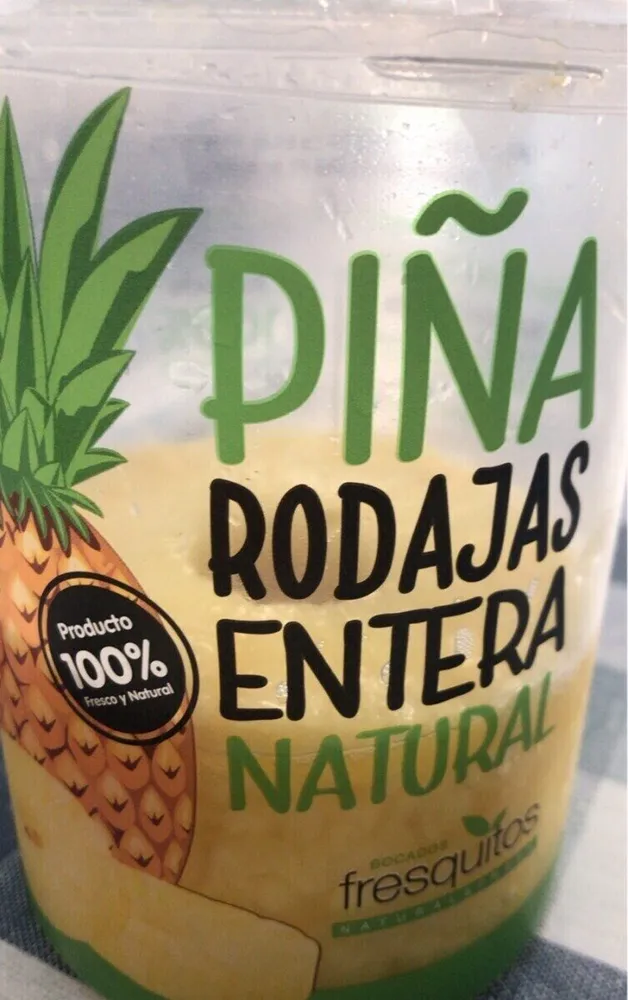 Piña Rodajas Entera Natural
