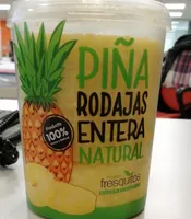 Piña rodajas entera natural