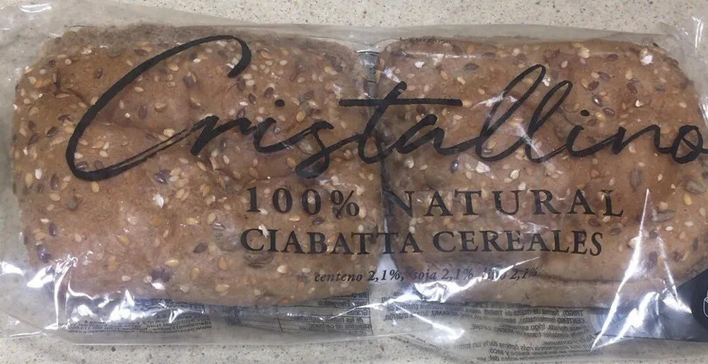 Ciabatta Cristal Cereales