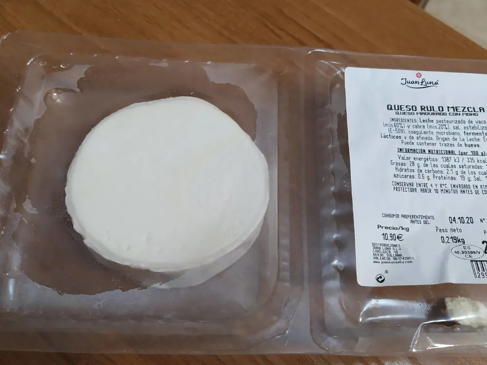 Queso rulo mezcla