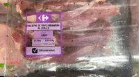Chuletas de pavo marinadas al ajillo