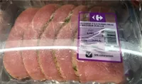 Pechuga fileteada pavo marinada ajillo