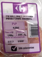 Medallones pechuga pavo