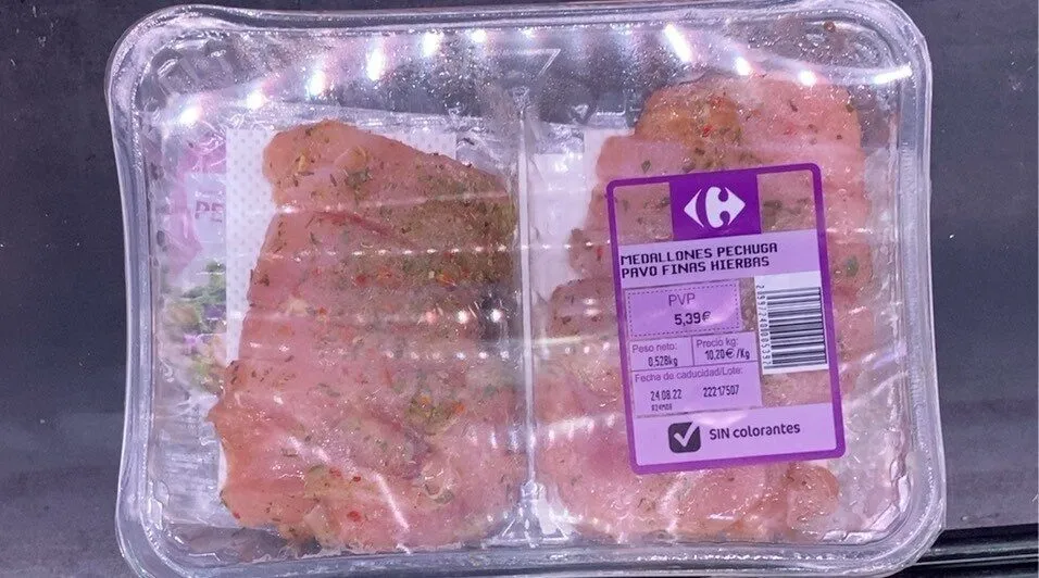 Medallones pechuga pavo finas hierbas