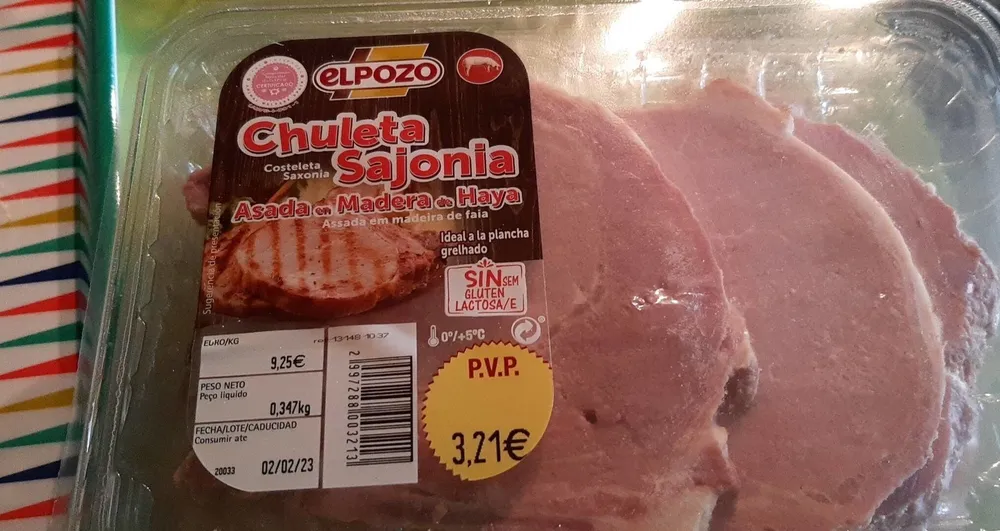Chuletas de sajonia