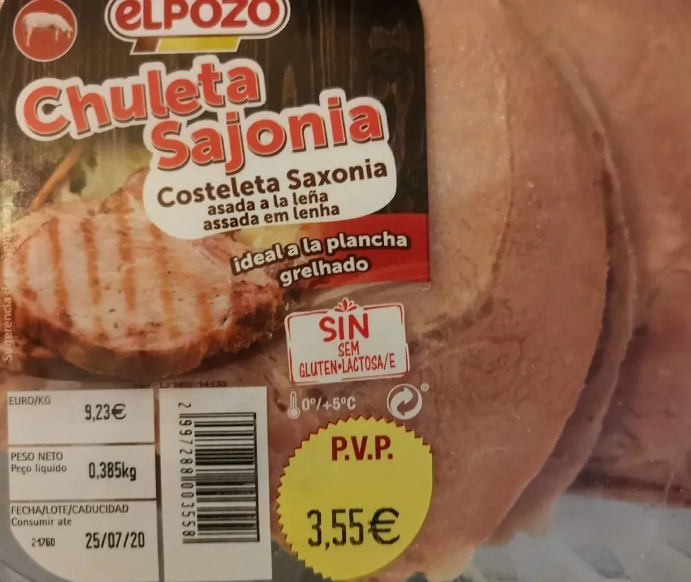 Chuleta de sajonia