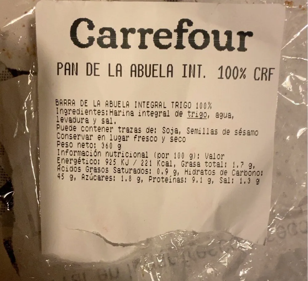 Pan de la abuela