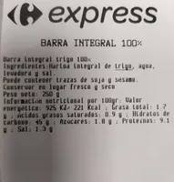 Barra integral 100%