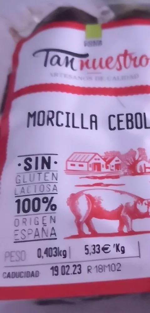 Morcilla de Cebolla