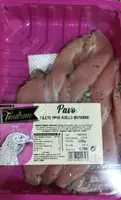 Filete de pavo al ajillo