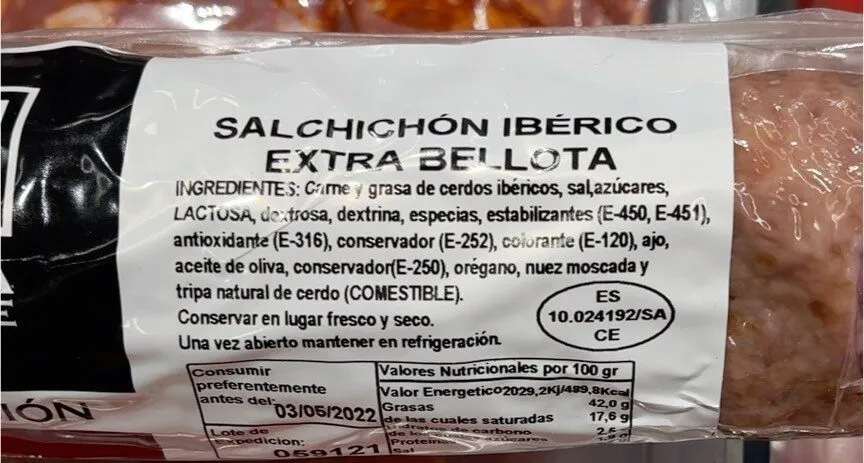 Salchichon iberico