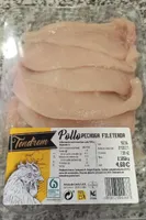 Pollo pechuga fileteada
