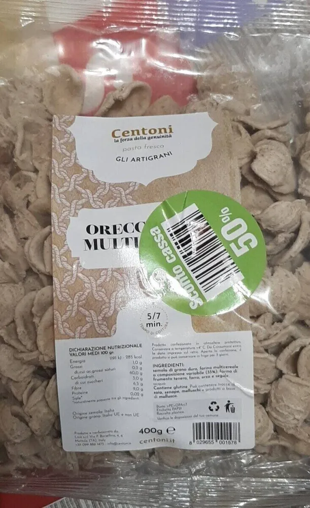 Orecchiette multicereali