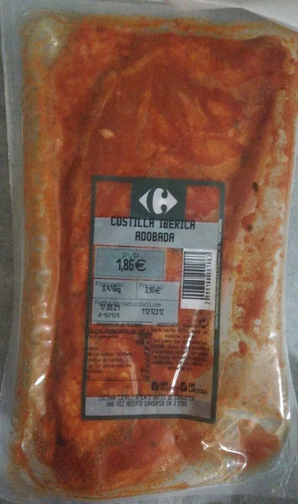 Costilla Iberica Adobada