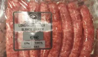 Longaniza fresca blanca ibérica