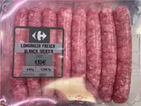 Longaniza fresca blanca ibérica