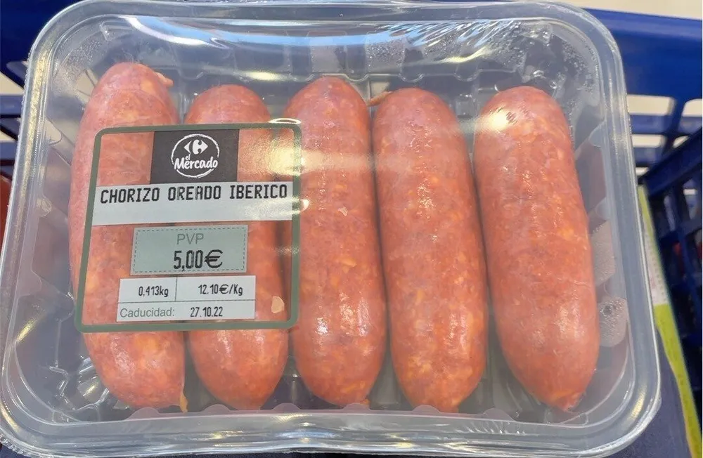 Chorizo oreado ibérico