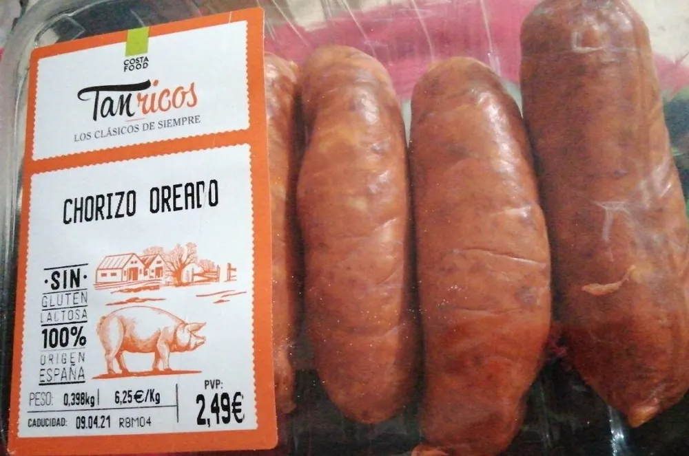Chorizo oreado