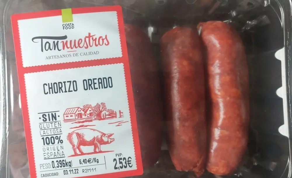 Chorizo oreado